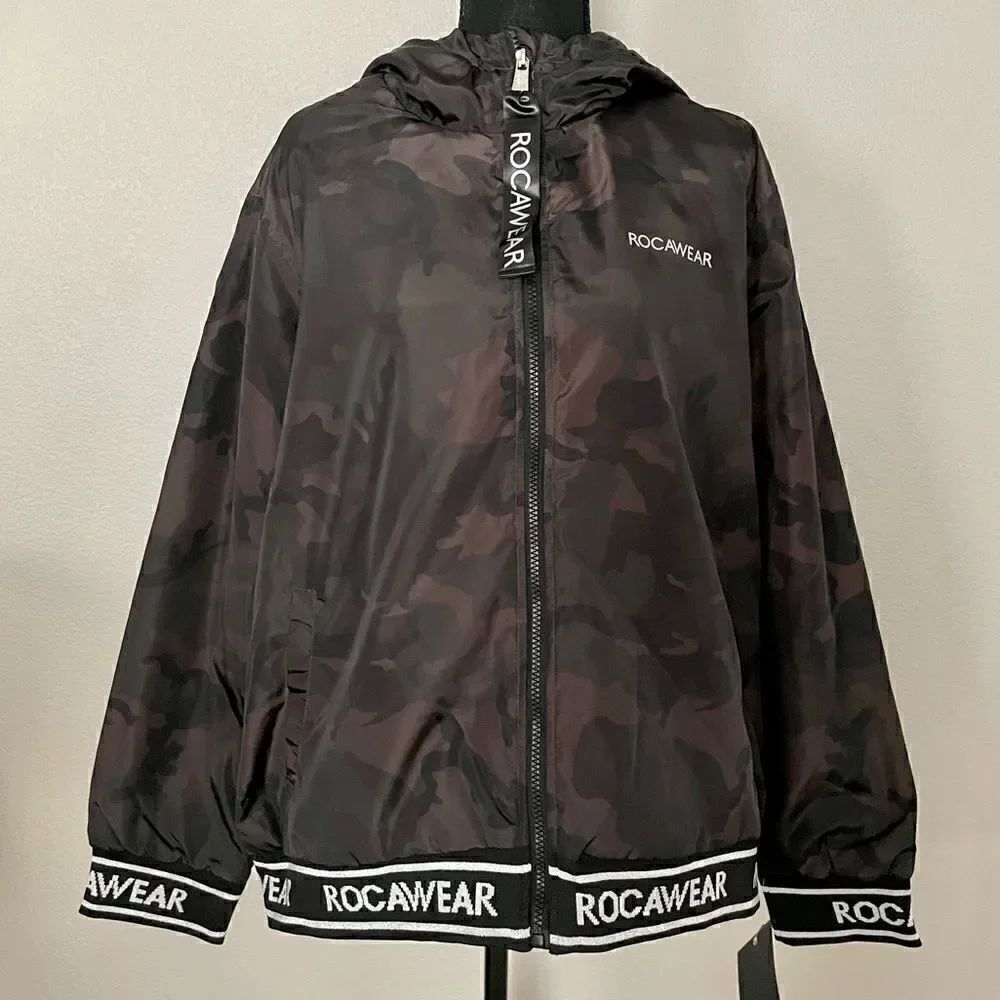 NWT Rocawear Lightweight Hooded Jacket